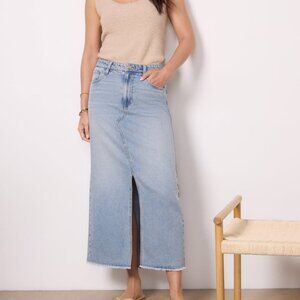 Brea Long Jean Skirt, Kut from the Kloth size 4